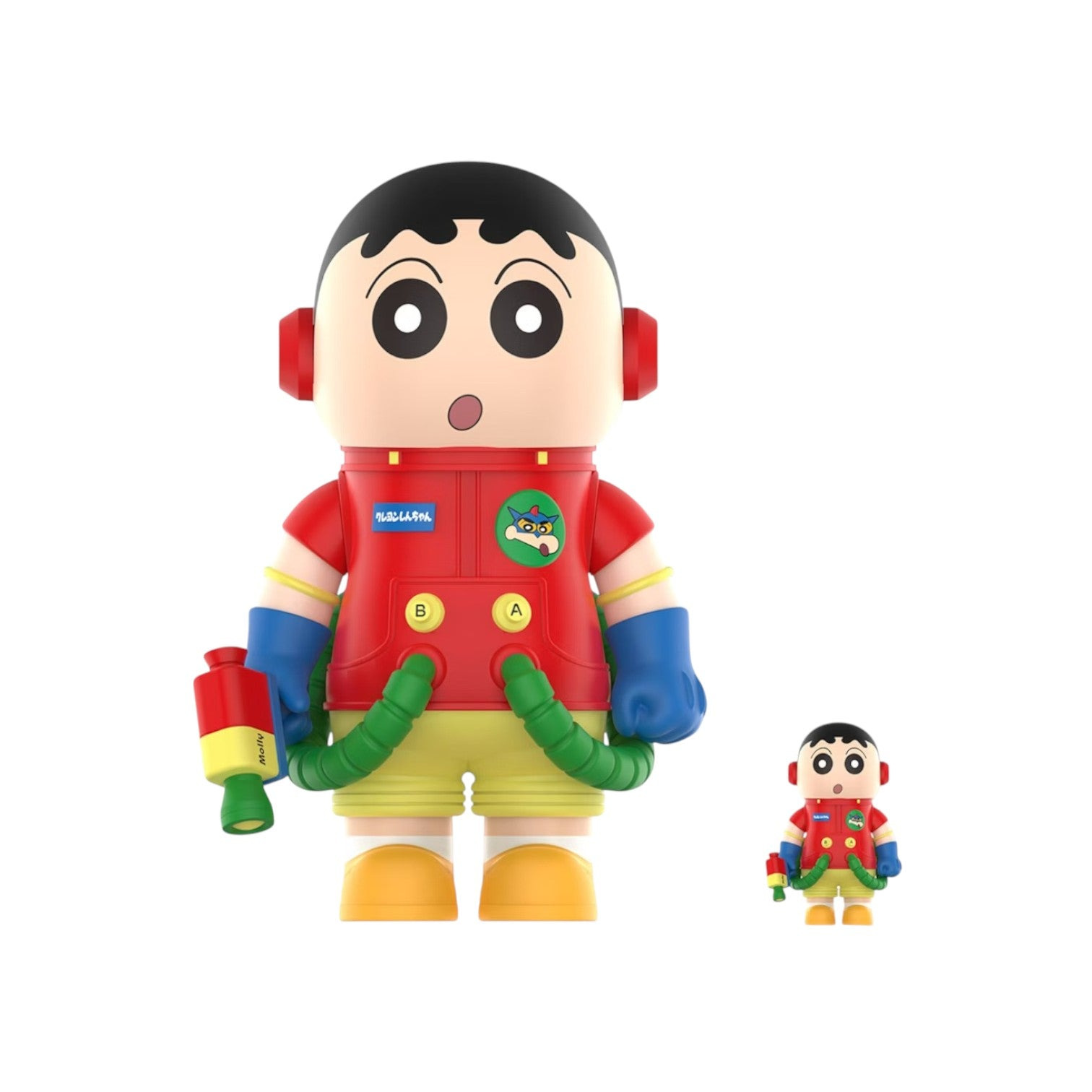 Pop Mart Mega Space Molly Crayon Shinchan Blind Box 100% & 400% Set (1 Blind Box) PPMT-2507-0010-1B - 2
