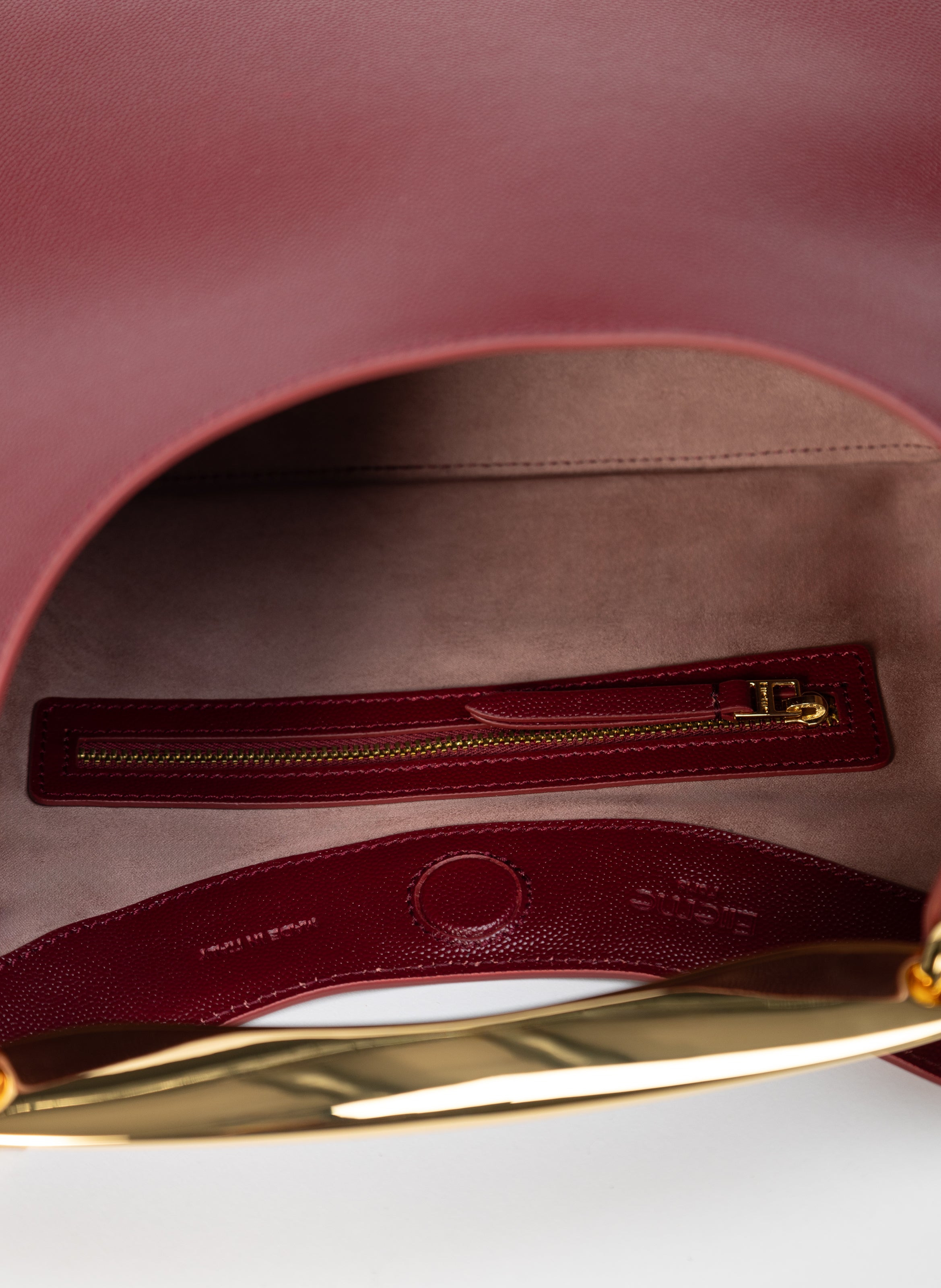 Boomerang Caviar Leather Burgundy - 6