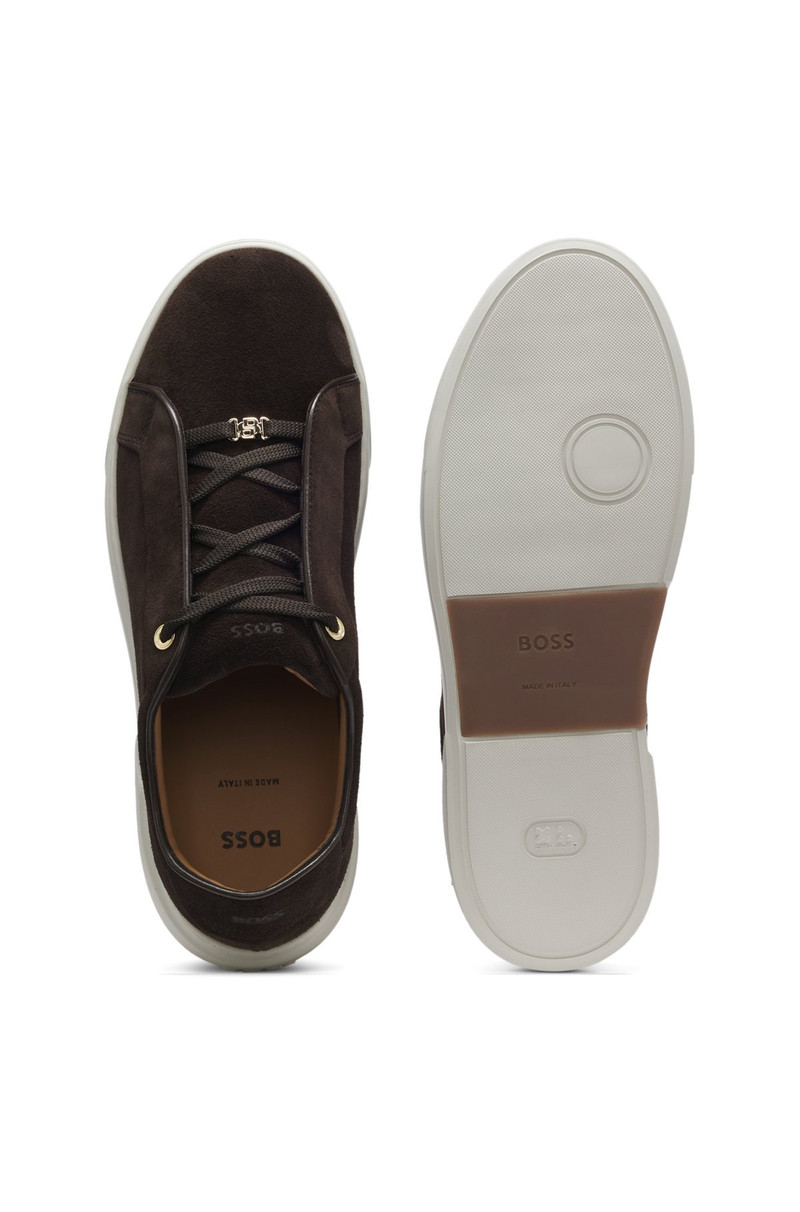 SUEDE TRAINERS WITH HIDDEN WEDGE 5