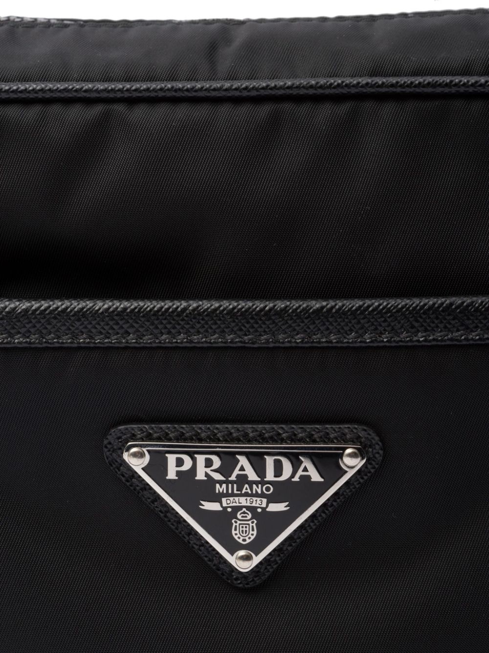 logo-plaque messenger bag - 4