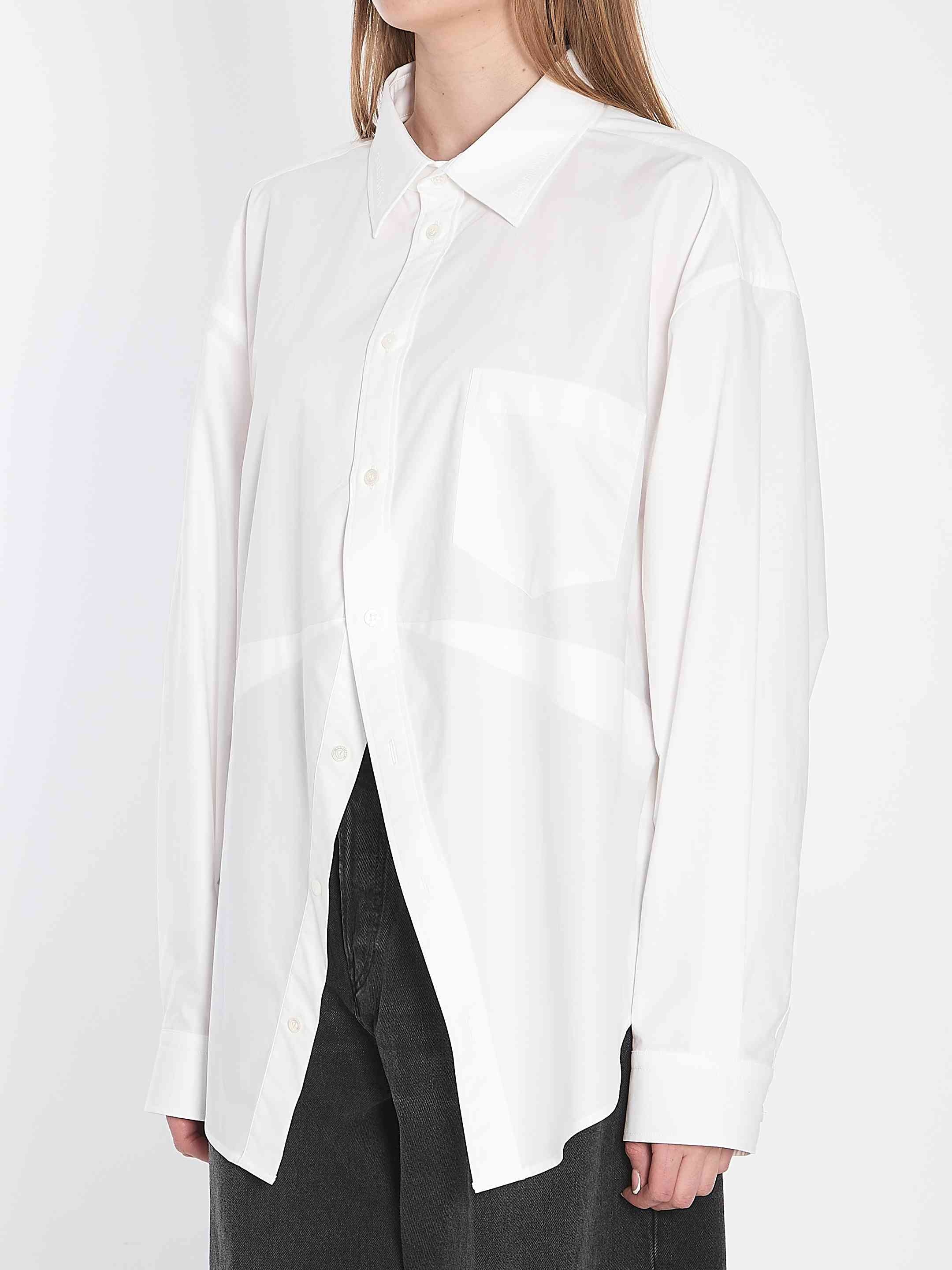 Balenciaga Women Poplin Shirt - 2