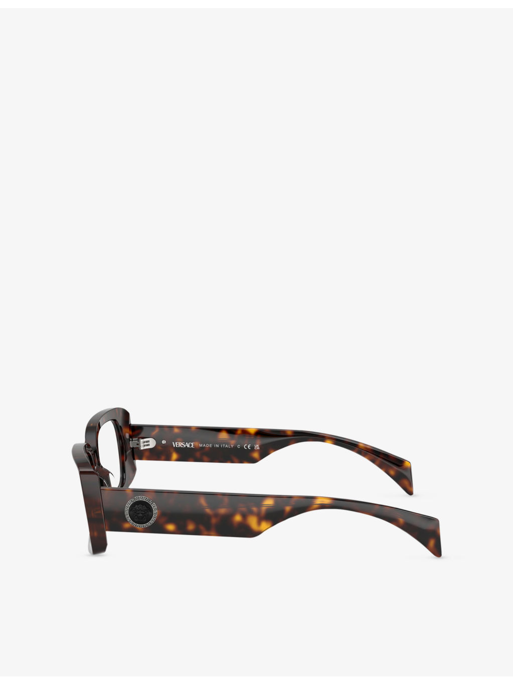 VE3362U Rectangular-Frame Acetate Glasses - 3
