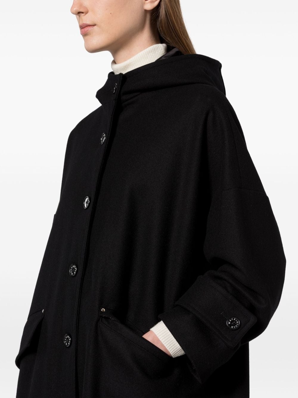 Humbie Hood overcoat - 5