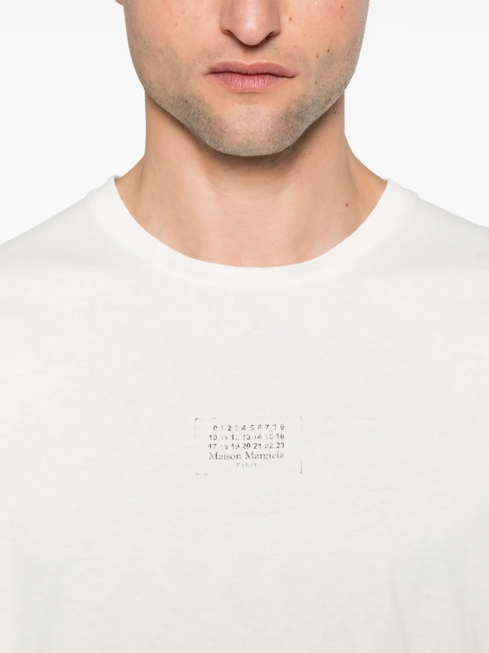 NUMBERS-MOTIF T-SHIRT - 2