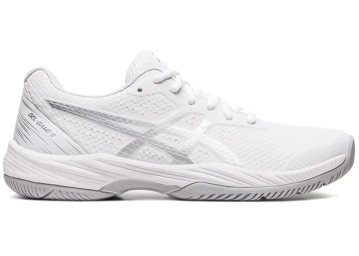 ASICS Gel-Game 9 White Pure Silver (Women's) - 1