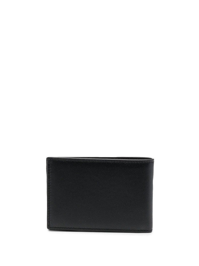 Valentino logo-lettering leather wallet outlook