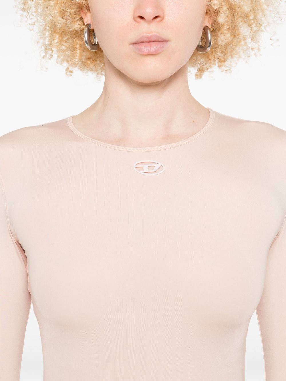 logo-motif bodysuit - 5