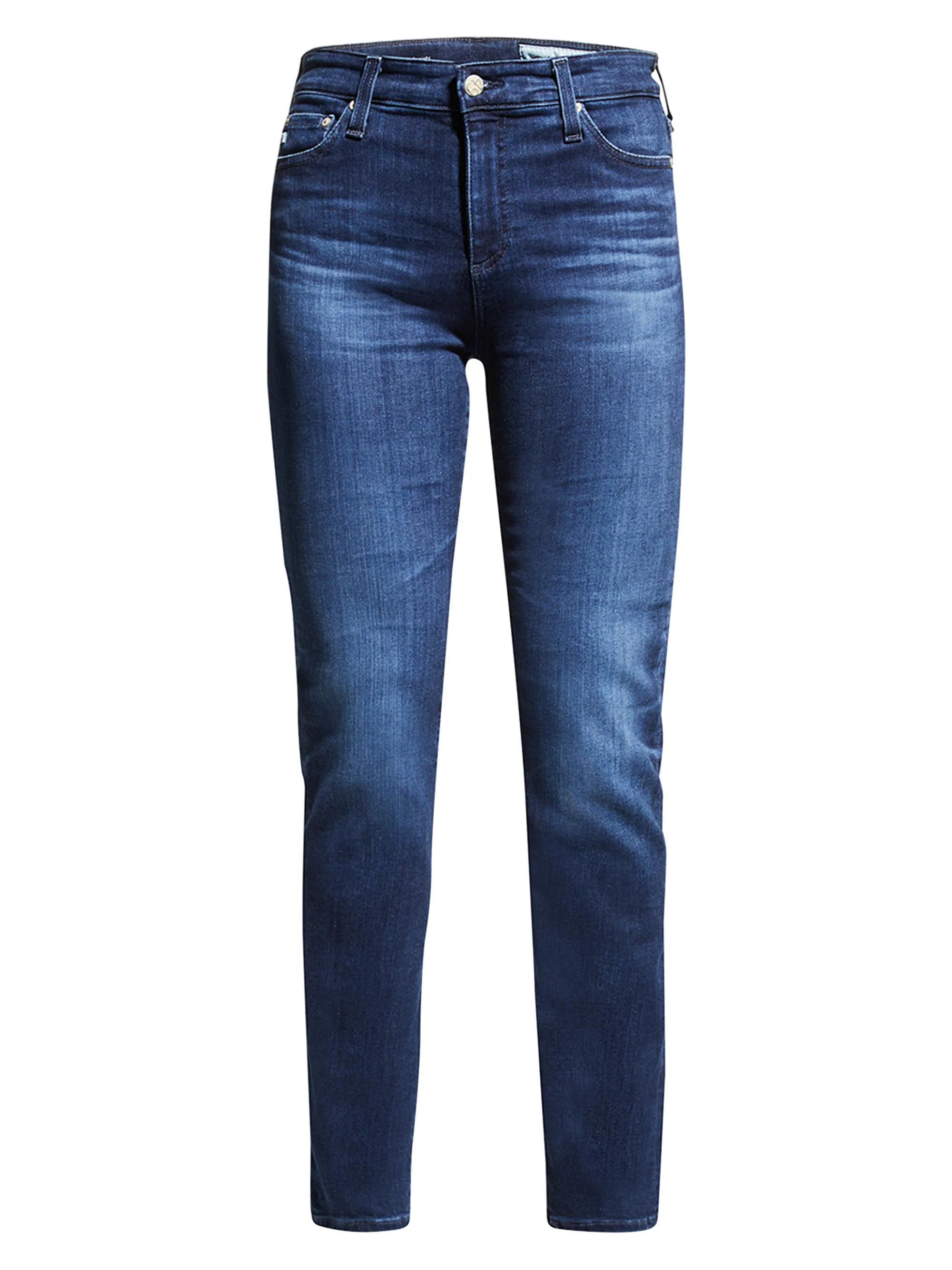 Women's Mari High-Rise Slim-Straight Jeans - Dark Blue - 1