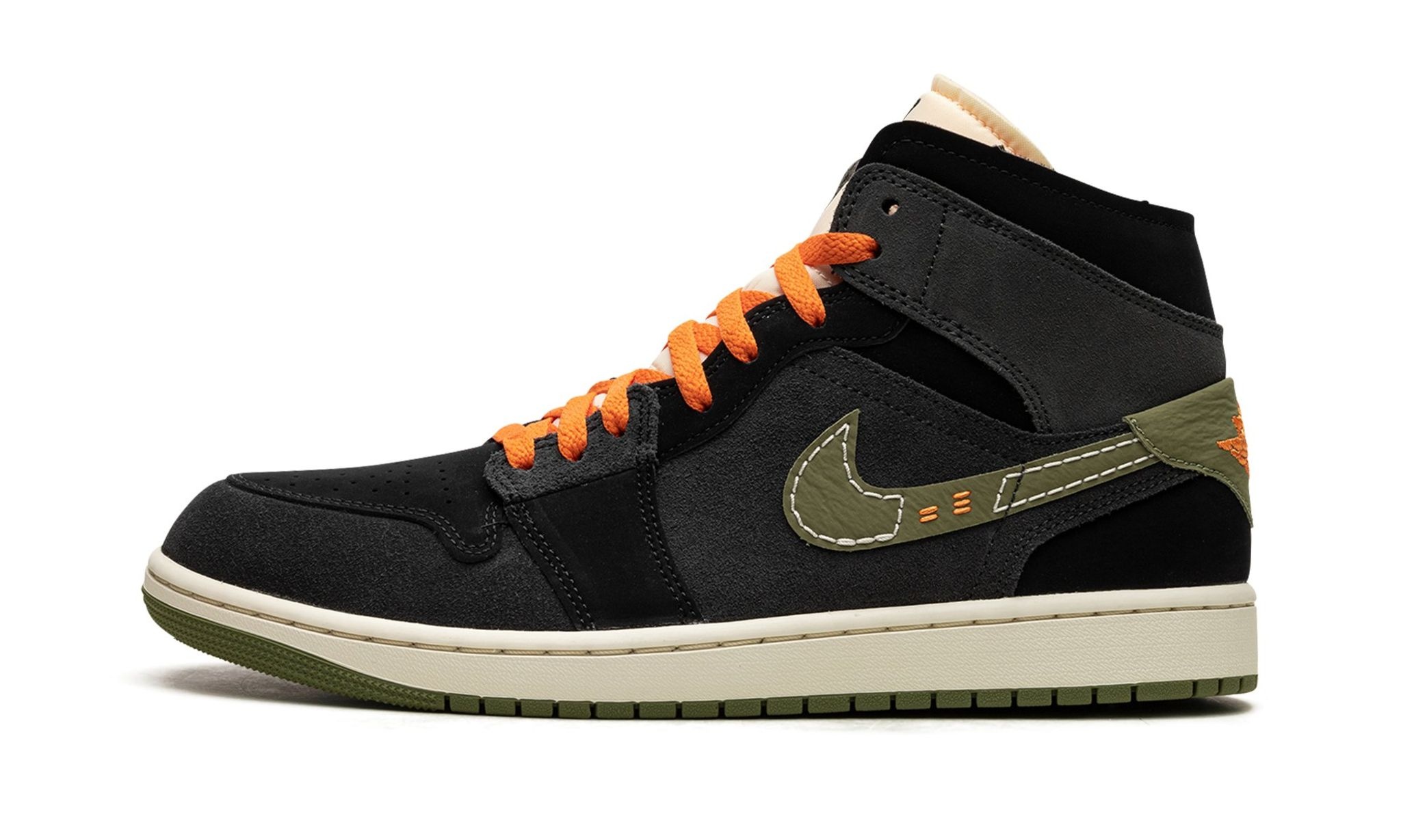 Air Jordan 1 Mid SE Craft "Anthracite Light Olive" - 1