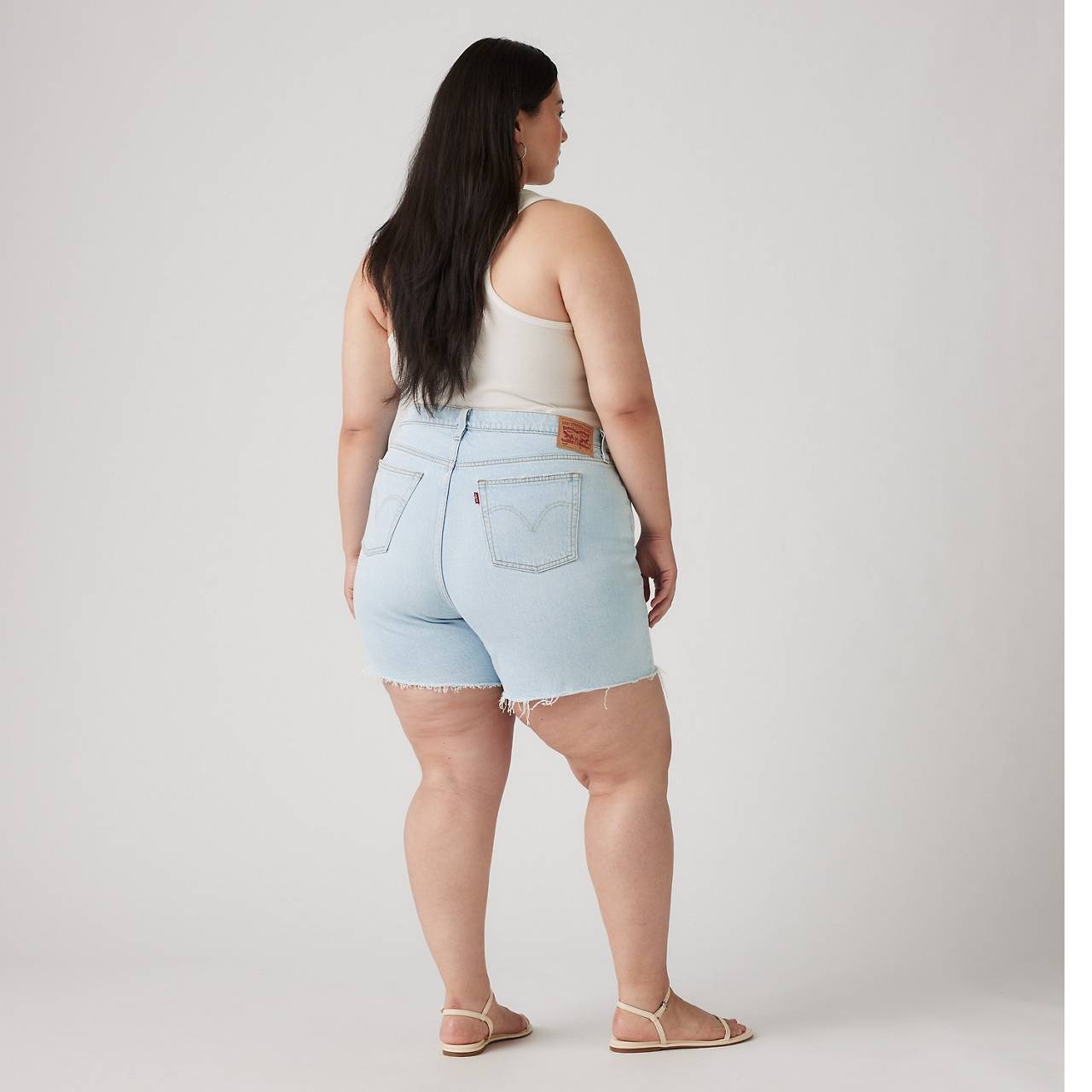 501® ORIGINAL FIT HIGH RISE WOMEN'S SHORTS (PLUS SIZE) - 5