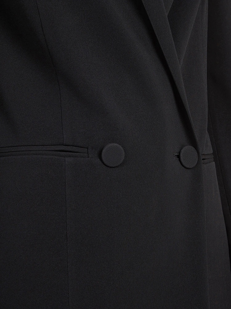 BLAZER WITH NAPPA INSERTS - 5