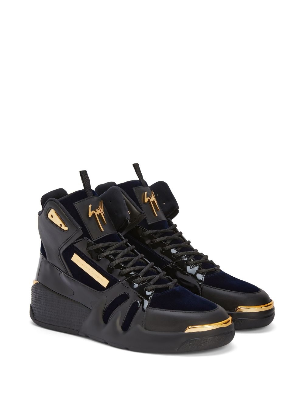 Talon high-top leather sneakers - 2