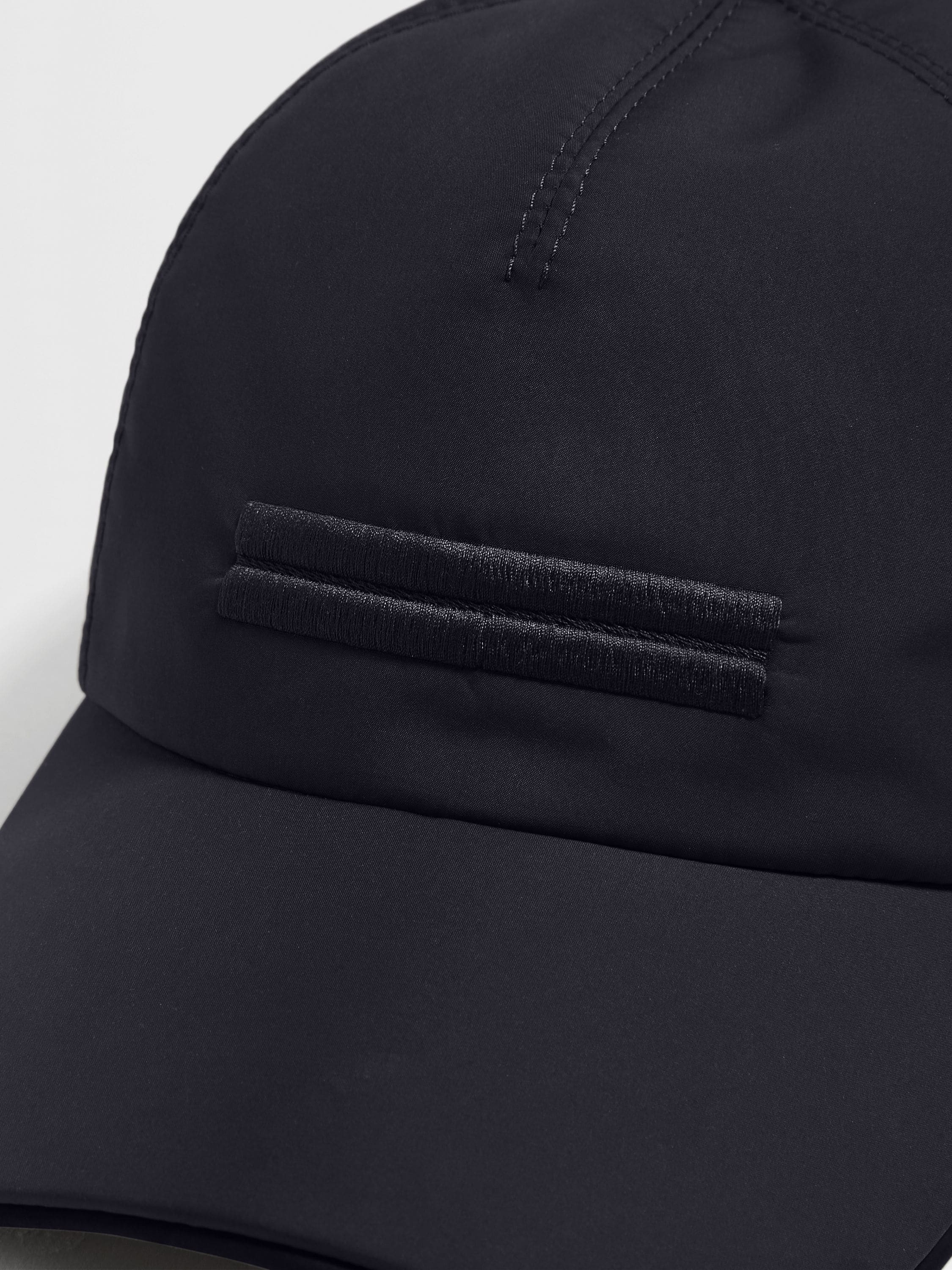 DARK BLUE TECHNICAL FABRIC BASEBALL CAP - 2
