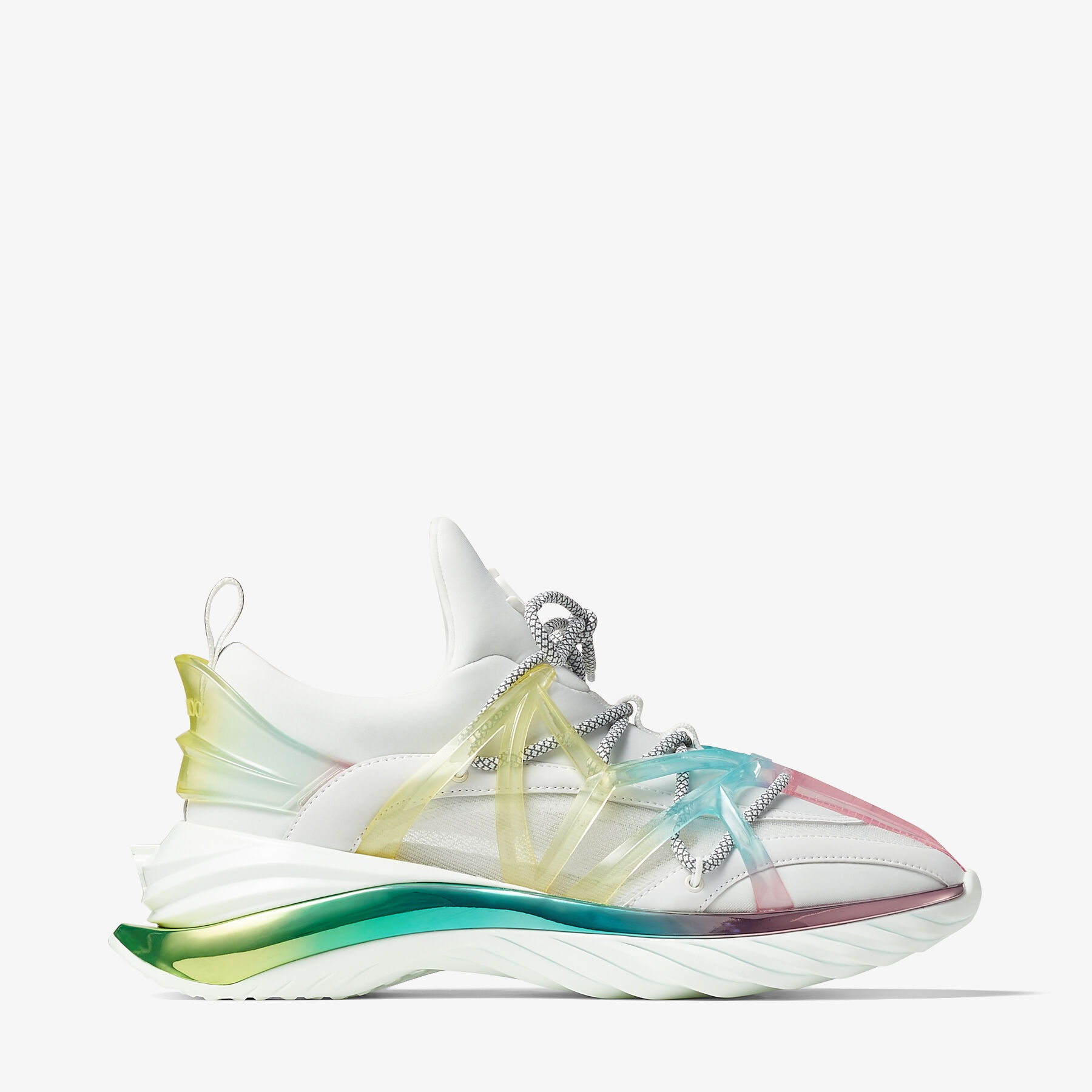 Cosmos/F
Unicorn Mix Neoprene and Mesh Low-Top Trainers - 1