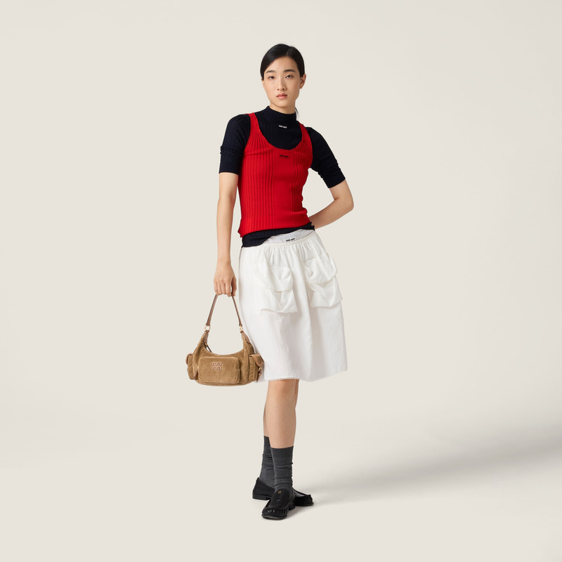 Miu Miu Corduroy Pocket Bag outlook