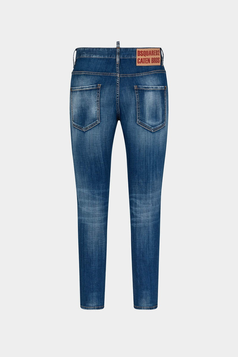 DSQUARED2 MEDIUM PLANTATION WASH SKATER JEANS outlook