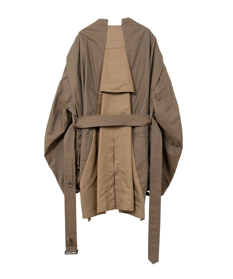 Reversed Front Trench Coat 25