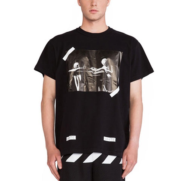 Off-White Caravaggio T-Shirt 'Black White' AU1001-03-05 - 3