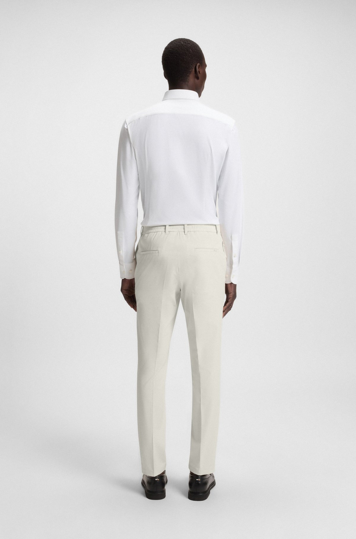 PACKABLE SLIM-FIT TROUSERS IN PERFORMANCE-STRETCH FABRIC - 4