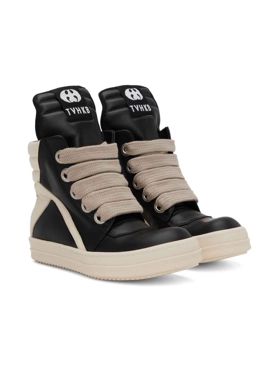 SSENSE Exclusive Black KEMBRA PFAHLER Edition Geobasket Sneakers - 4