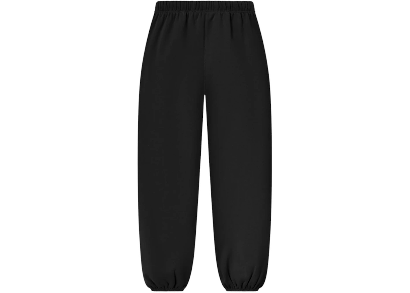 Fear of God Essentials Womens State Classic Fleece Sweatpant (FW25) Jet Black - 2