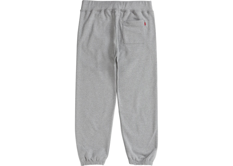 Supreme Supreme S Logo Sweatpant (SS20) Heather Grey outlook
