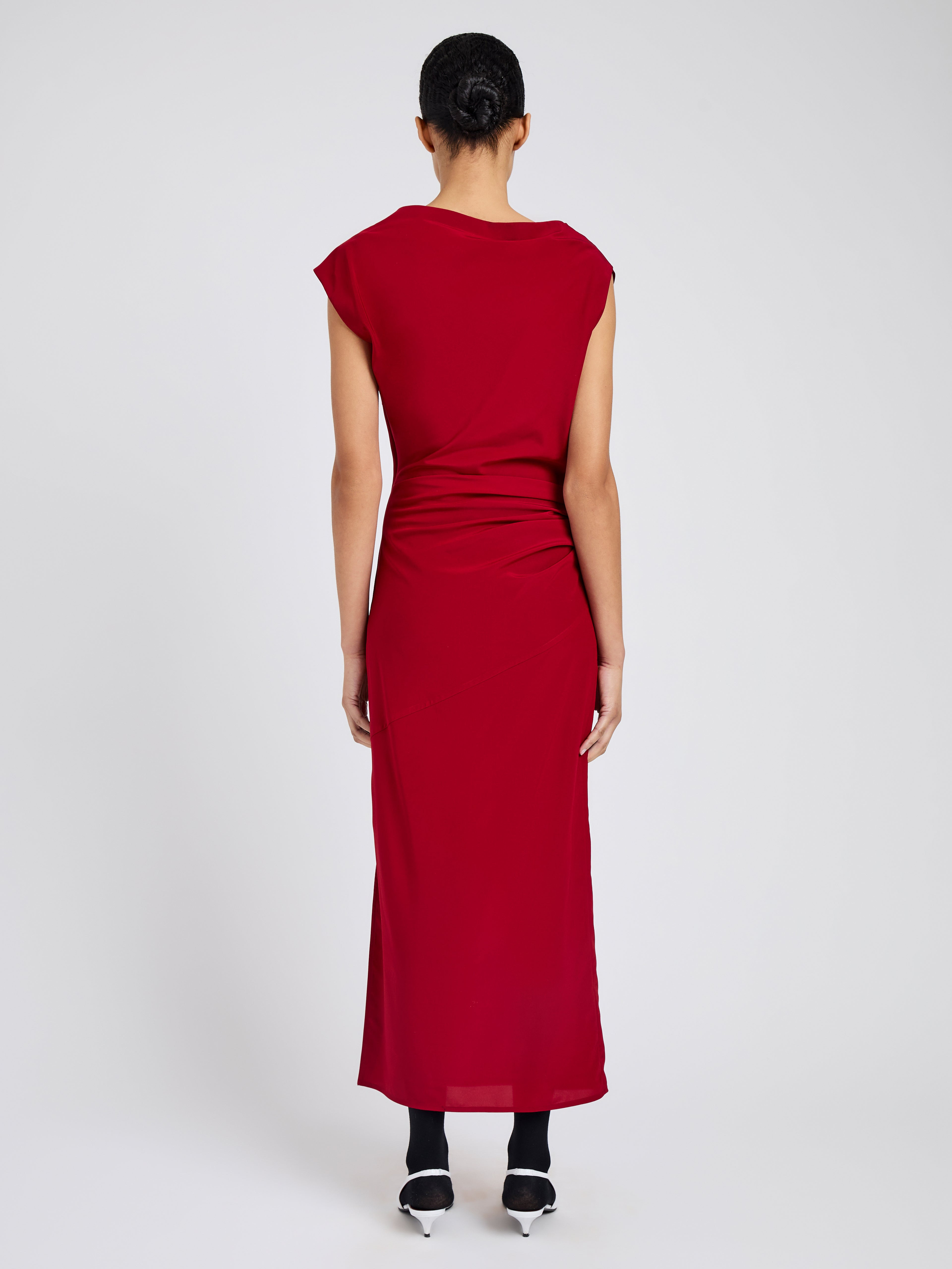 Tasa Dress in Silk Viscose - 4