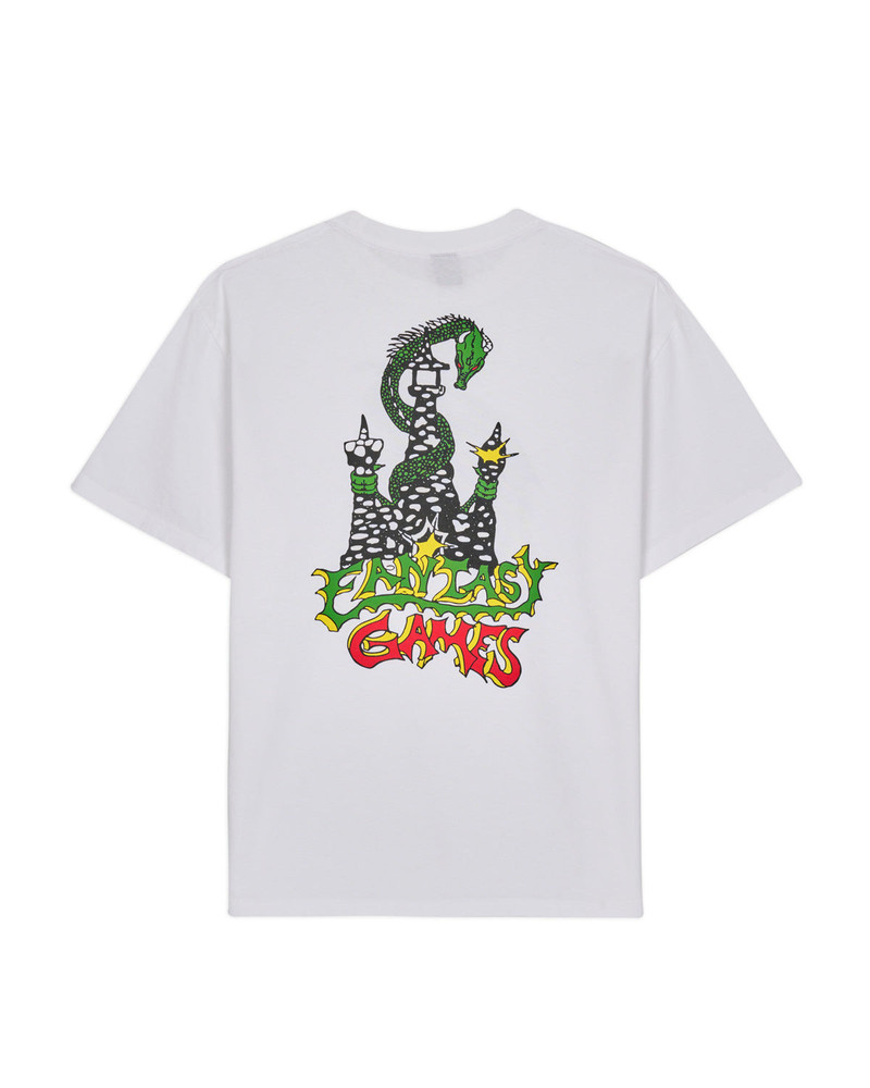 BRAIN DEAD Brain Dead Fantasy Games Dungeon Keeper T-shirt - White outlook