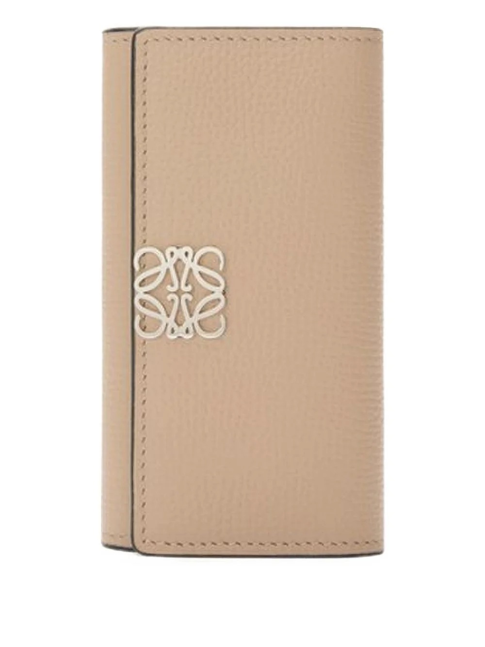 anagram-detail leather keyring - 1