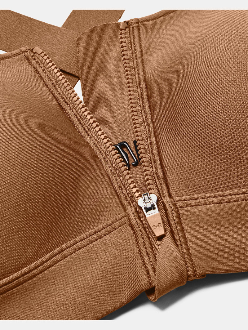 Women's UA Infinity 2.0 High Zip Sports Bra 7