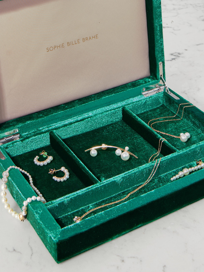 SOPHIE BILLE BRAHE Trésor Velvet Jewelry Box outlook