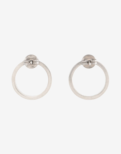 Maison Margiela Numbers silver earrings outlook