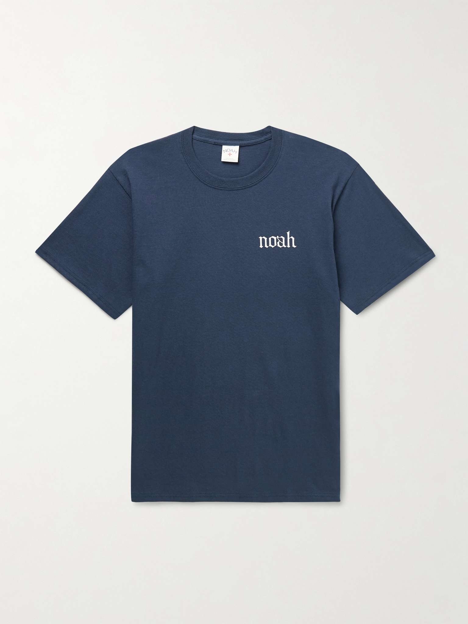 Slim-Fit Logo-Print Cotton-Jersey T-Shirt - 1