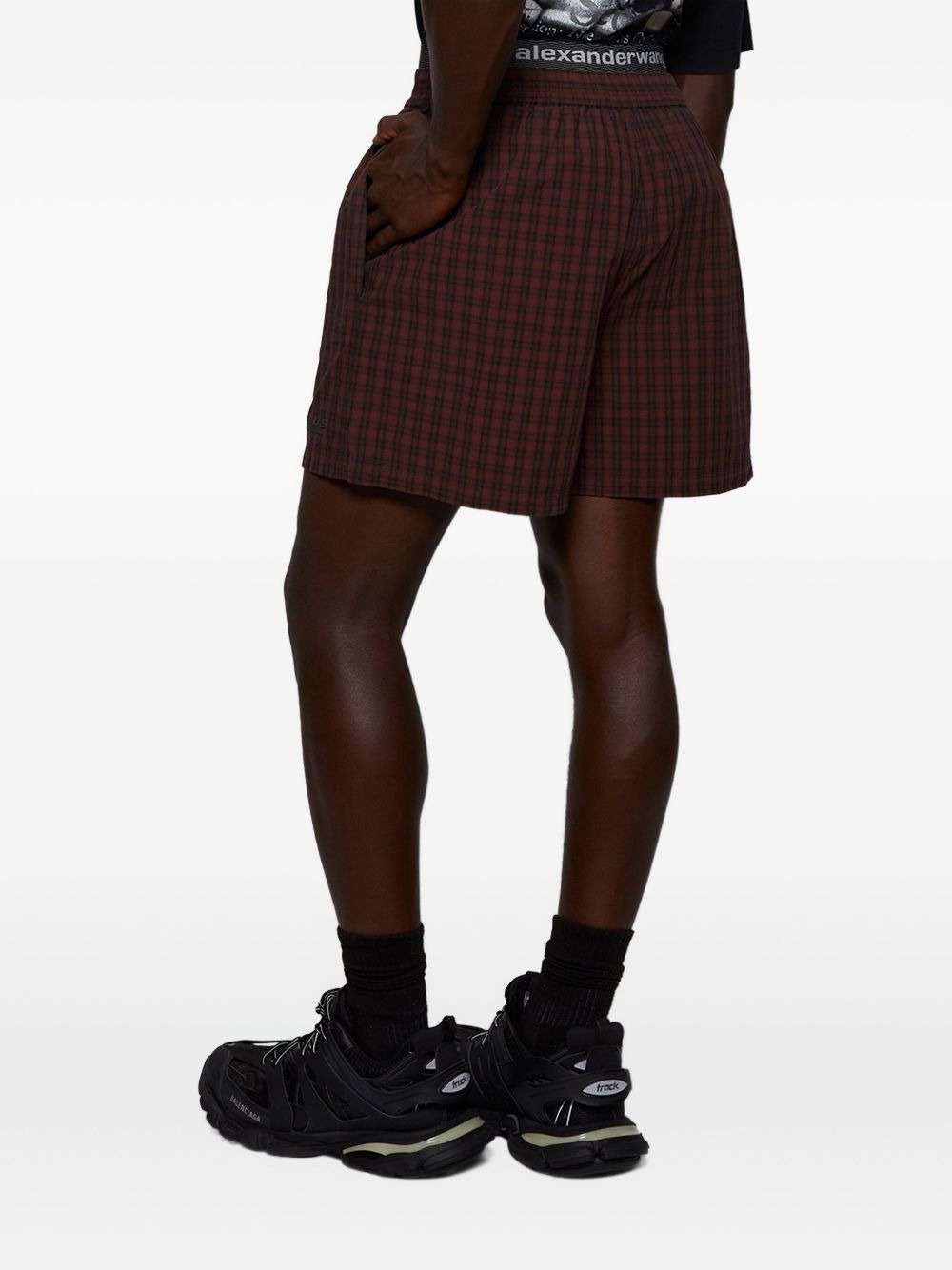 plaid boxer shorts - 5