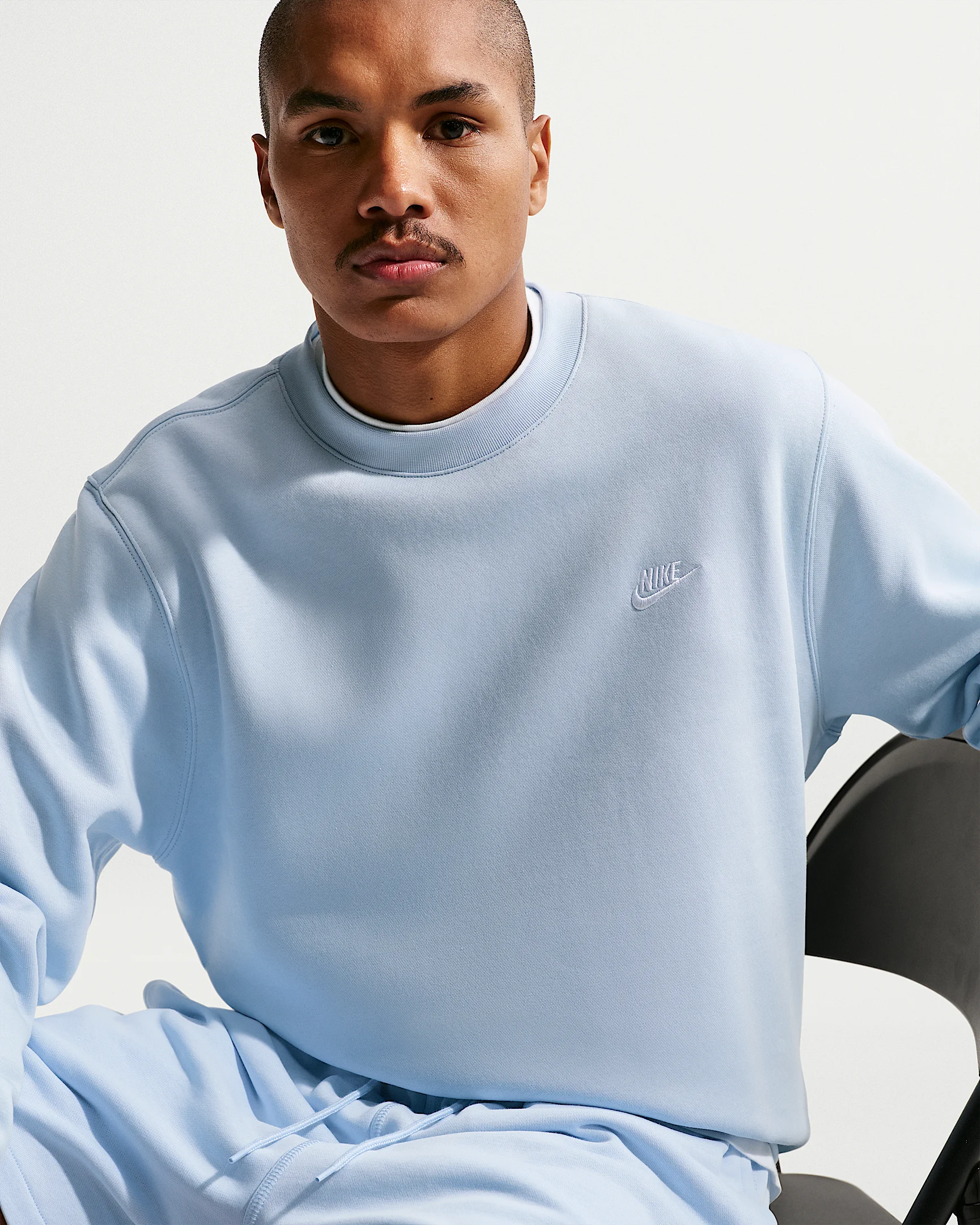 Nike Club Men's Fleece Crew - 1