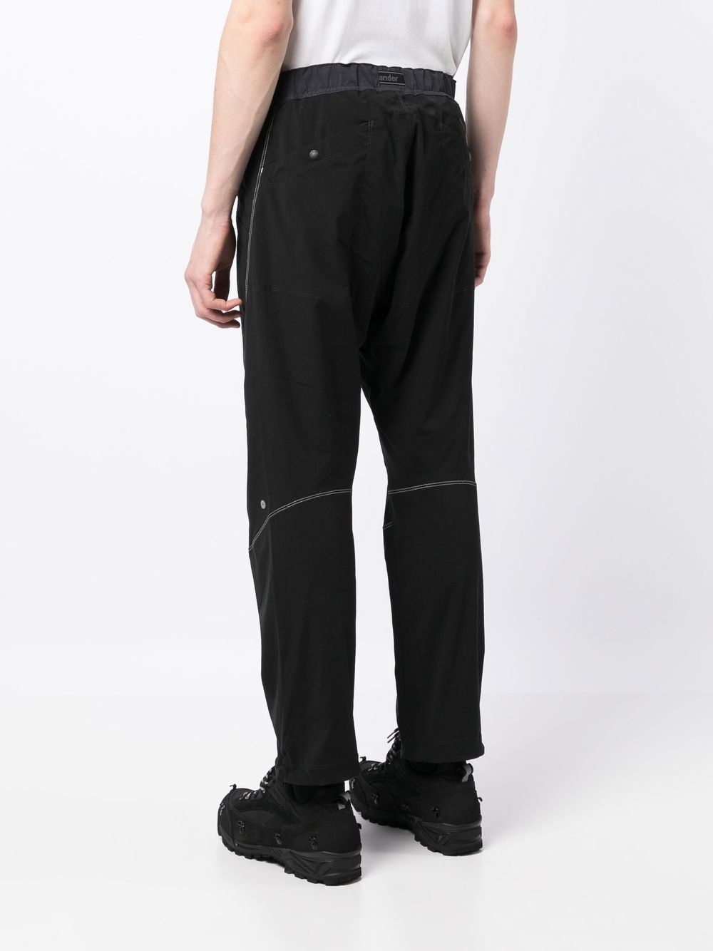 straight-leg trousers - 4