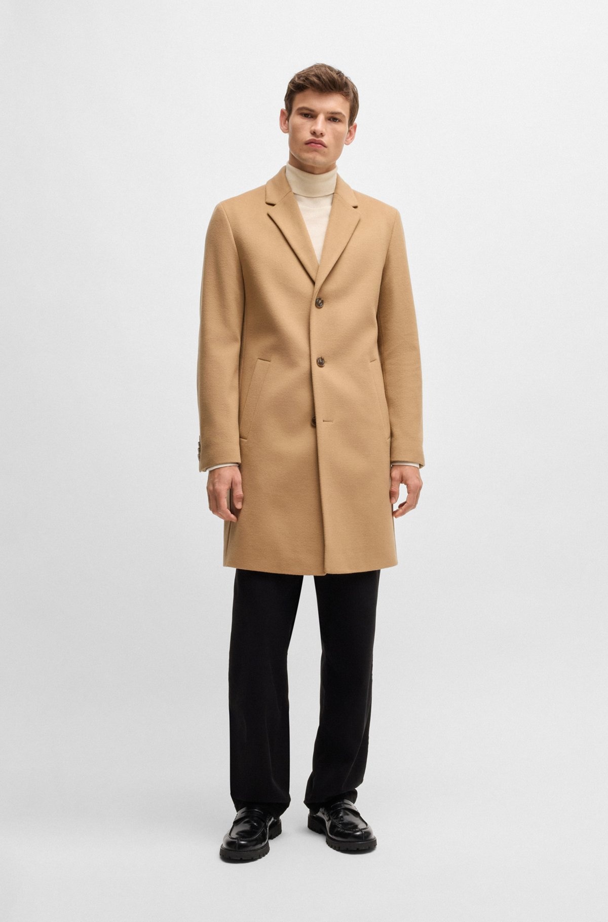 FORMAL COAT IN WOOL - 2