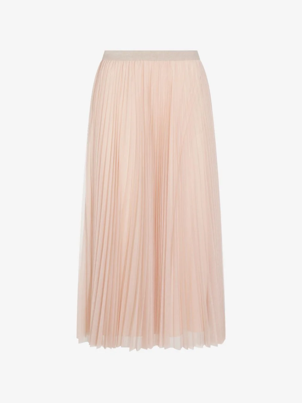pleated midi skirt - 1