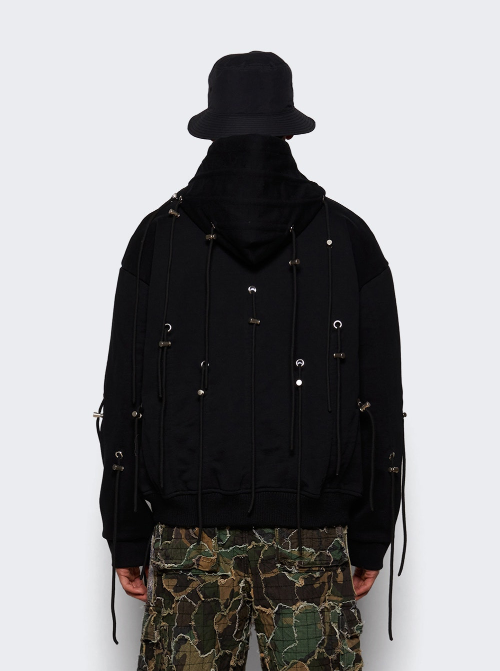 String Theory Zip Up Hoodie Coal - 4