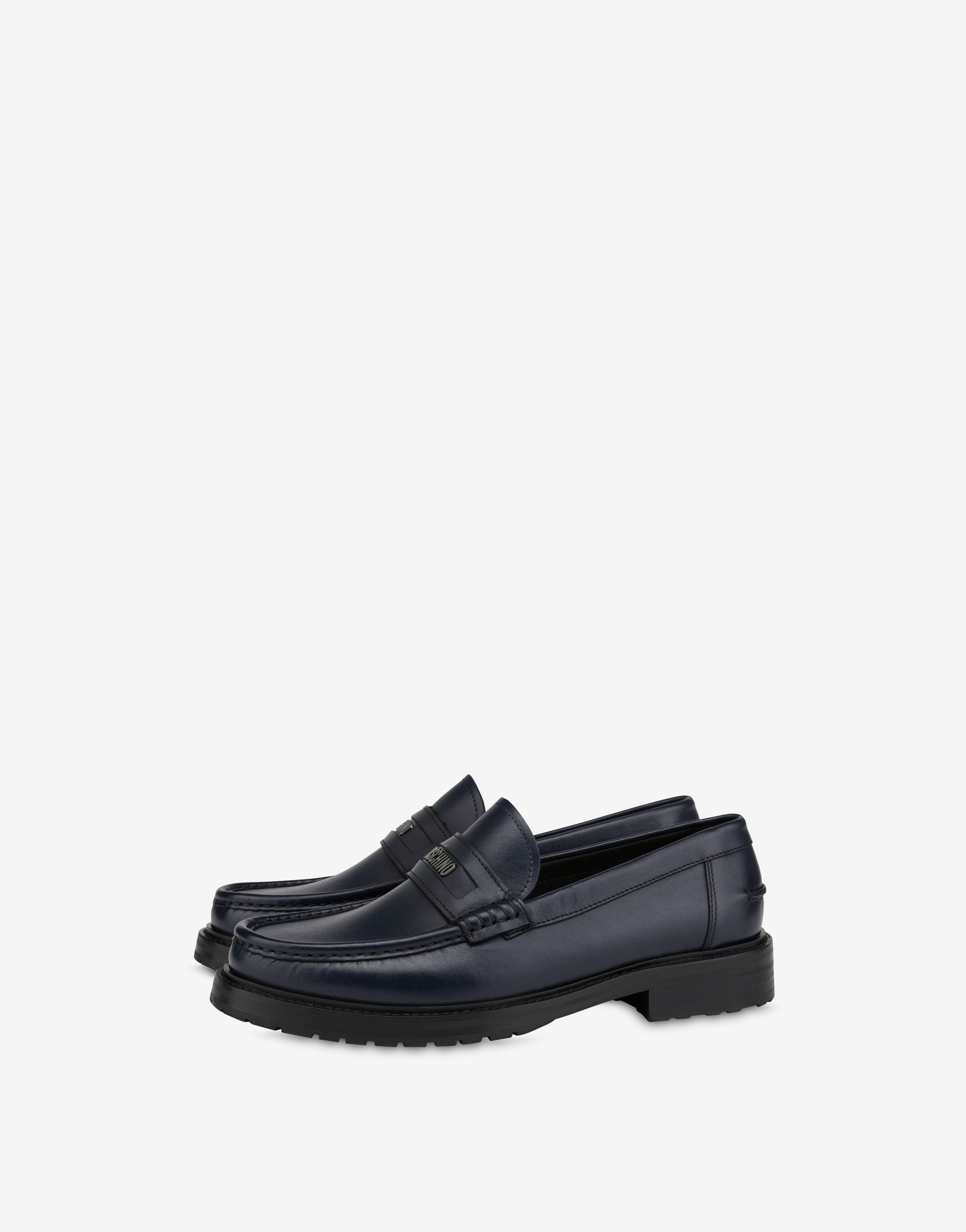 CALFSKIN VARSITY LOAFERS - 1