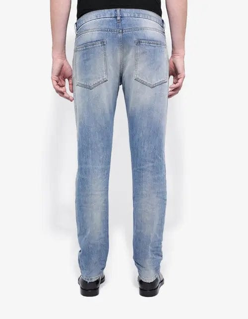 Valentino Rockstud Untitled Light Blue Denim Jeans - 7