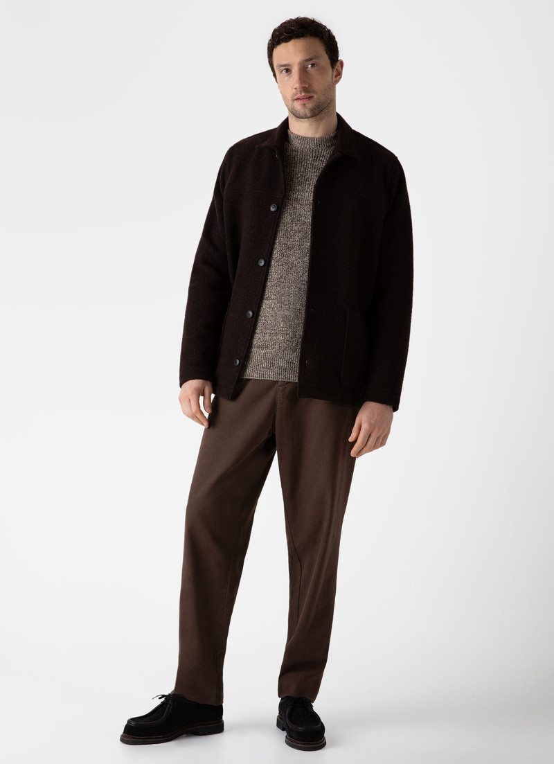 Sunspel Luxury British Wool Jumper outlook
