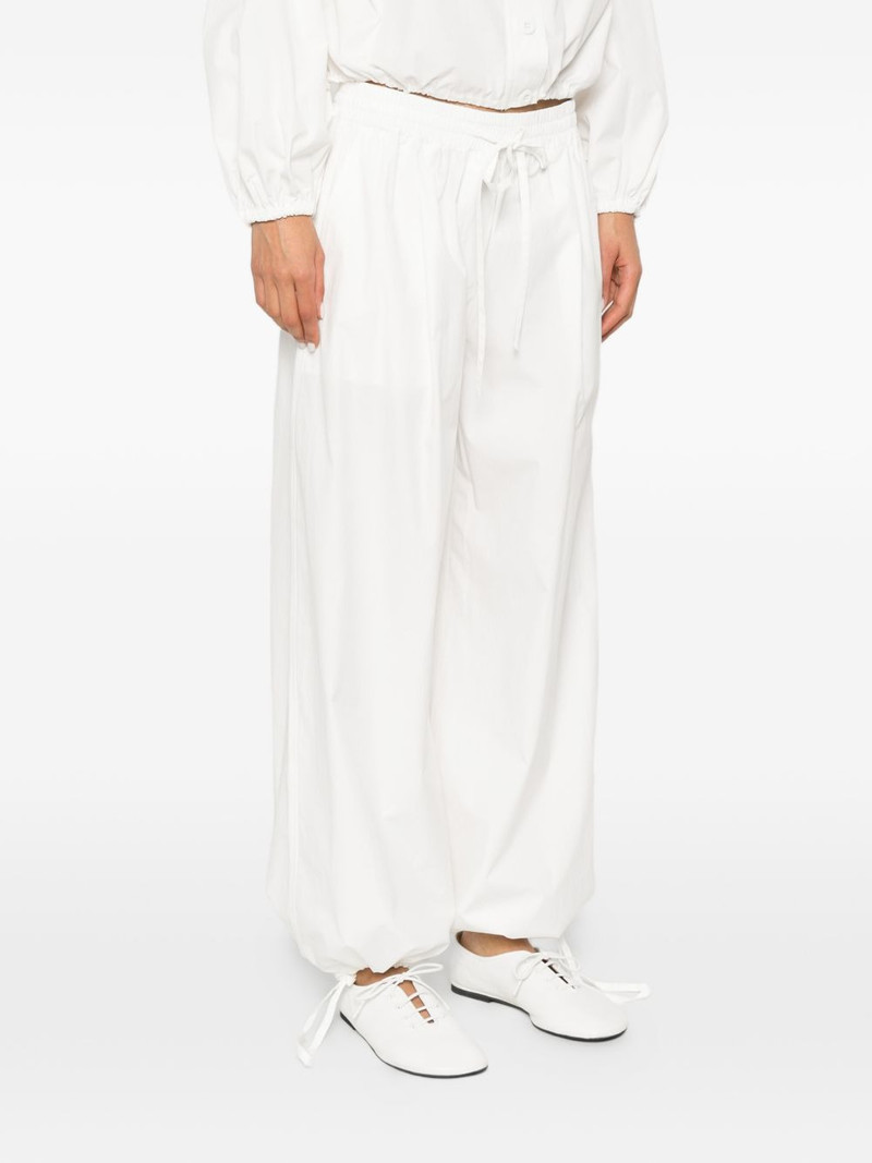 drawstring wide-leg trousers 3