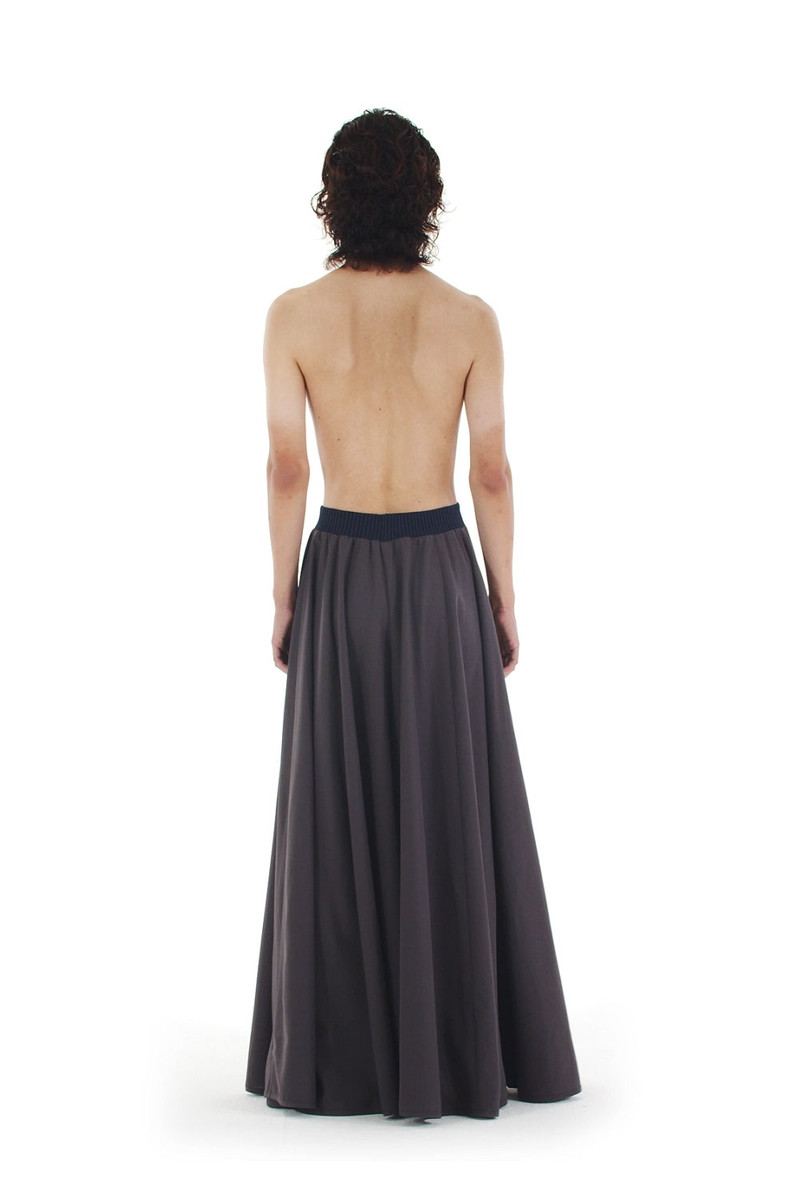 WIDE PANTS / dark grey 3