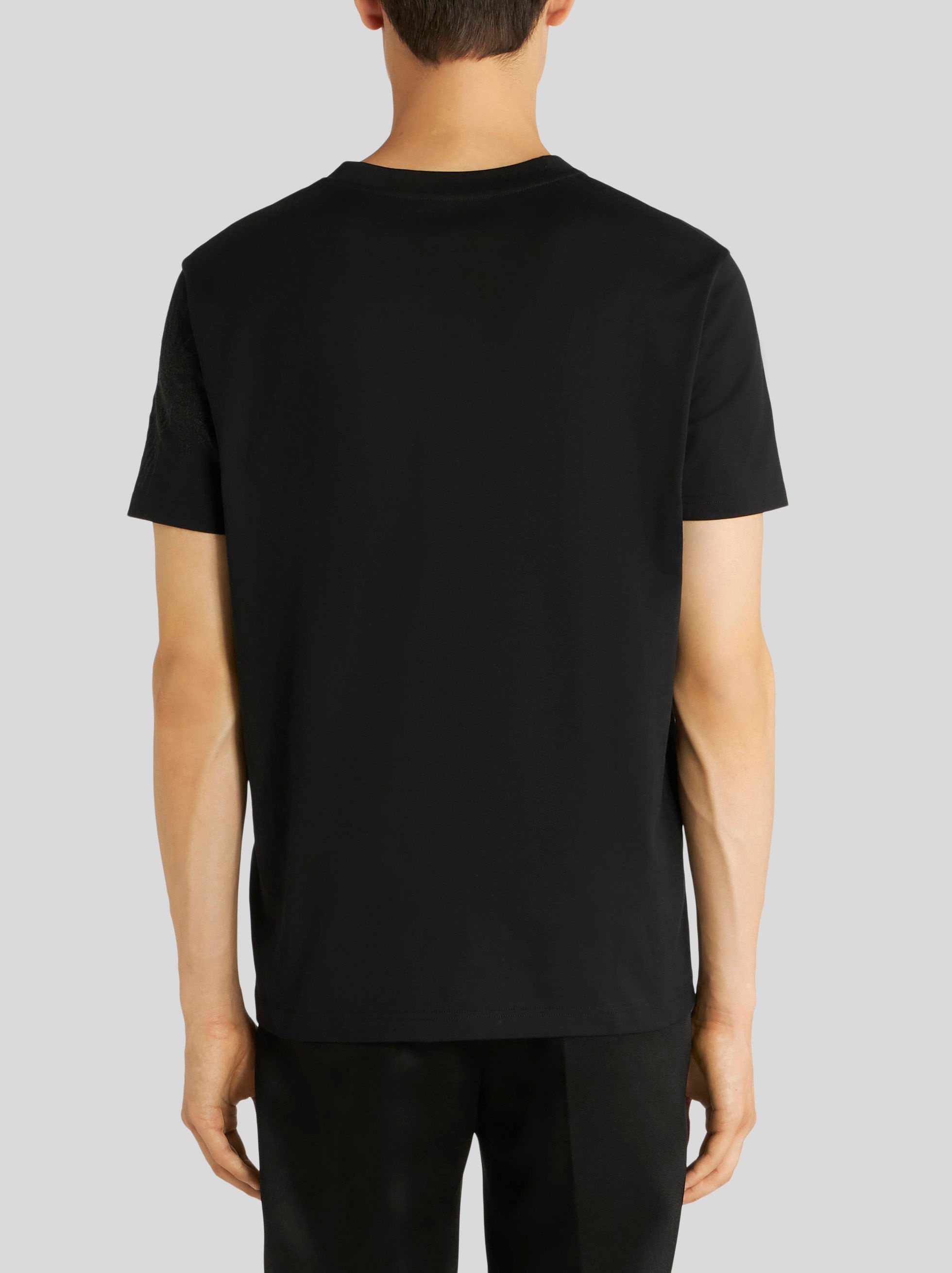 FLORAL EMBROIDERY T-SHIRT - 4