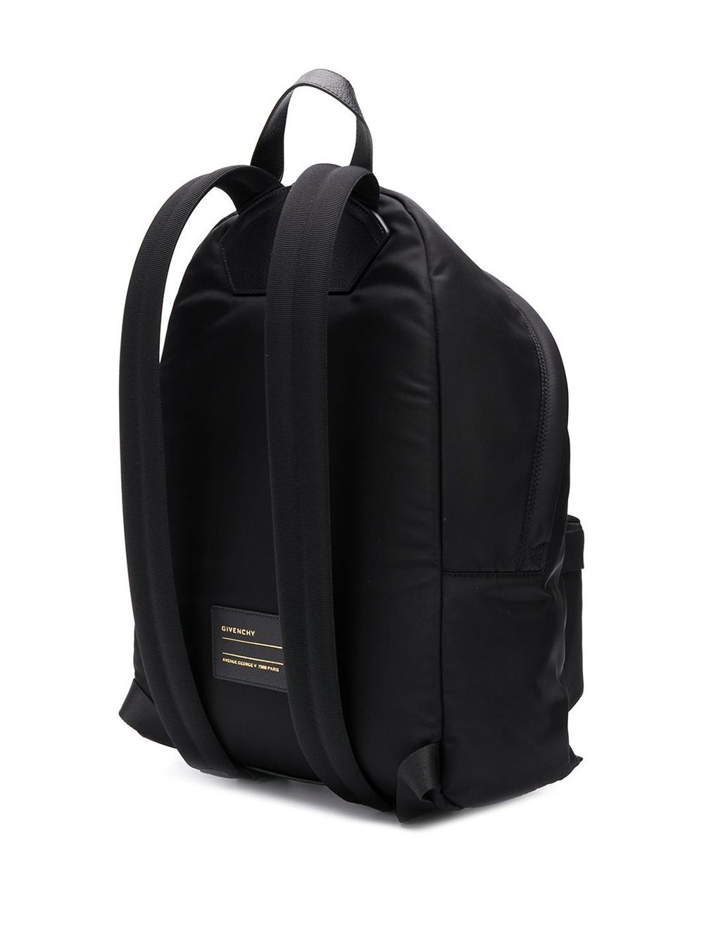 nylon logo back pack - 3