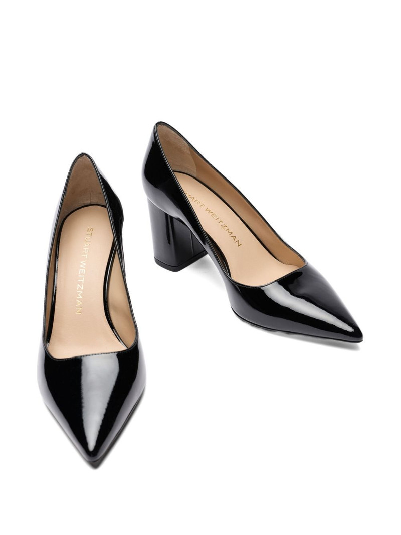 Power block-heel pointed pumps 3