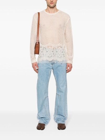 Andersson Bell lace long-sleeve T-shirt outlook