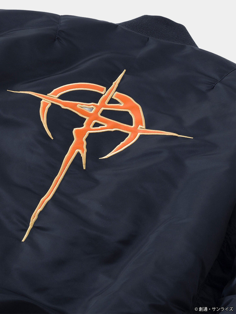 STRICT-G GUNDAM X ALPHA X HATHAWAY NOA MA-1 BOMBER JACKET 7