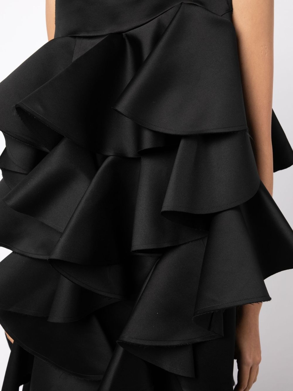 ruffled cotton dress - 5